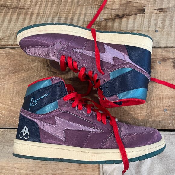 Air Kiy Moose Knuckle "Purple Edition" Mens Size 9.5 - Picture 6 of 12